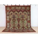 A Tabriz design wool carpet,