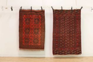 Two Bokhara rugs,