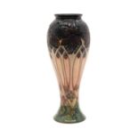 A Moorcroft pottery 'Cluny' pattern vase