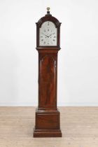 A George III mahogany longcase clock