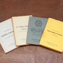 A collection of four illustrated auction catalogues,