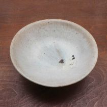 A Chinese blue-glazed bowl,