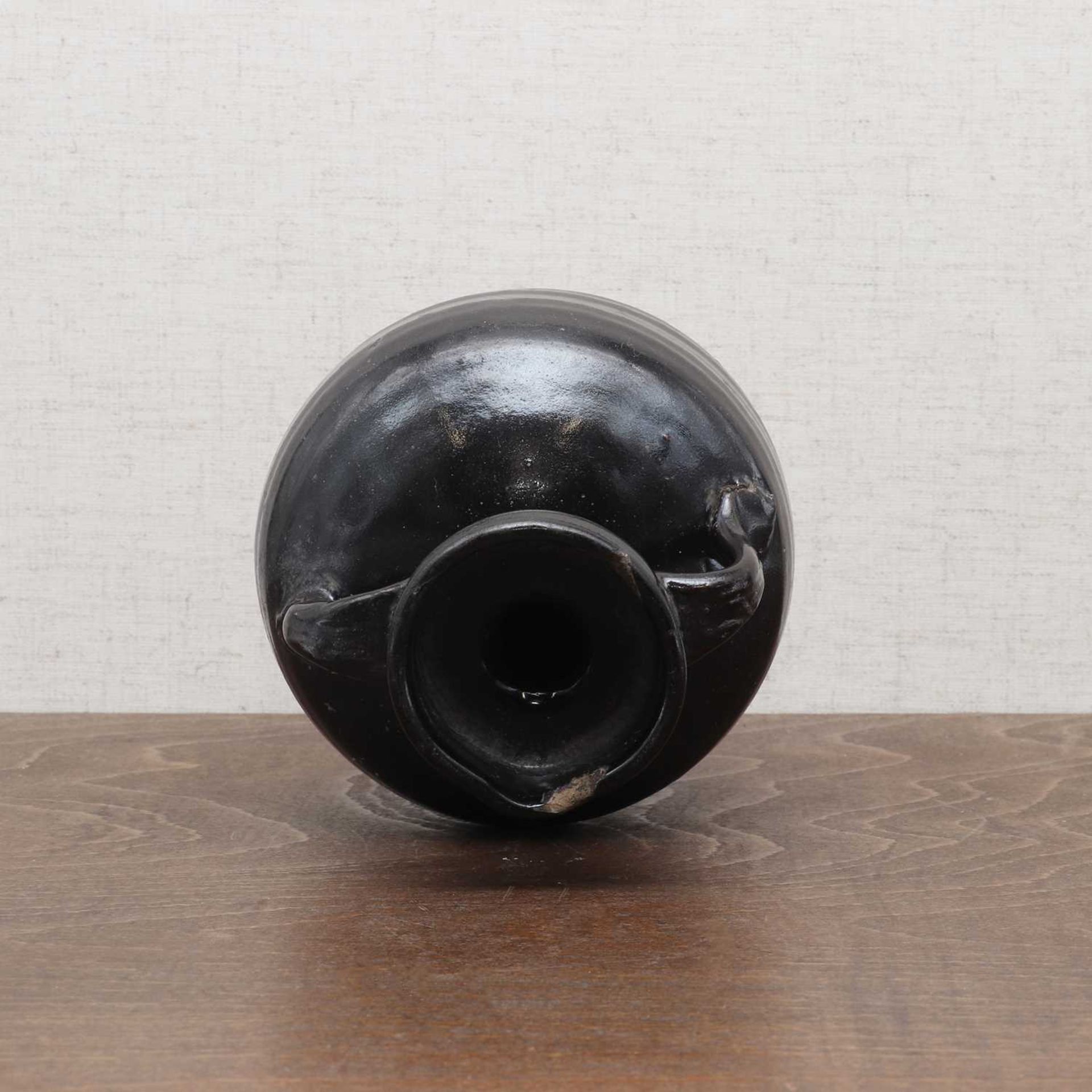 A Chinese black-glazed vase, - Image 5 of 6