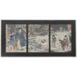 Utagawa Kunisada 'Toyokuni III' (Japanese, 1786-1865) and Utagawa Hiroshigi (Japanese, 1797-1858),