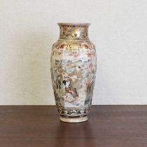 A Japanese Satsuma ware vase,