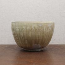 A Chinese celadon-glazed stoneware bowl,
