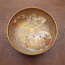 A Japanese Satsuma ware bowl,