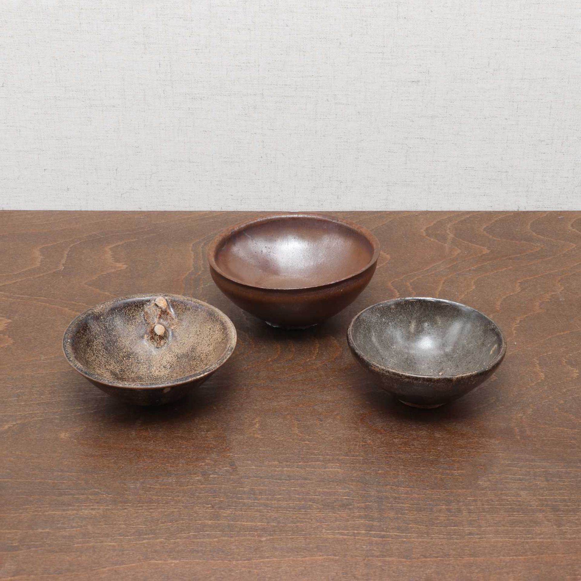 Two Chinese Jian ware tea bowls, - Image 4 of 5