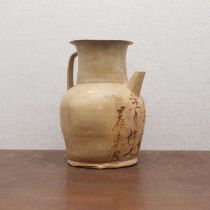 A Chinese Changsha stoneware ewer,