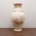 A Japanese Satsuma ware vase,