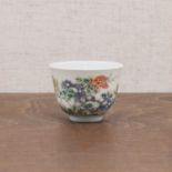 A Chinese wucai cup,