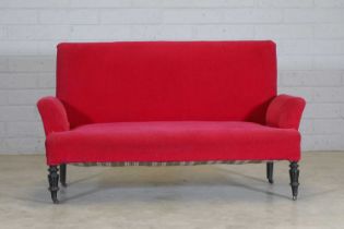 An Aesthetic Movement settee,