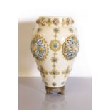 An Hungarian Zsolnay-Pécs stoneware vase,