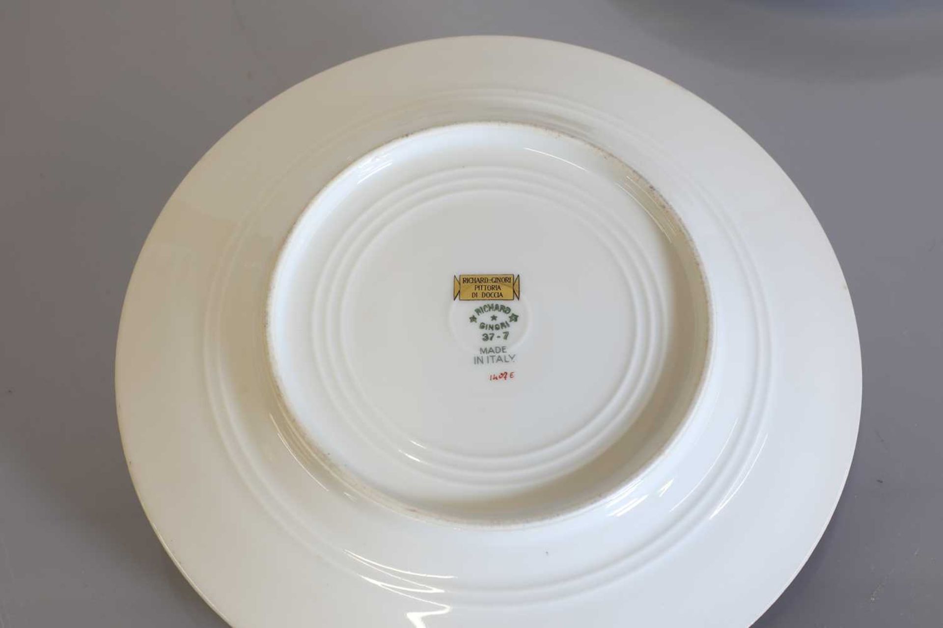 Seven Richard Ginori 'Il Circo' porcelain plates, - Image 2 of 10