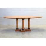 A Linley cherrywood dining table,