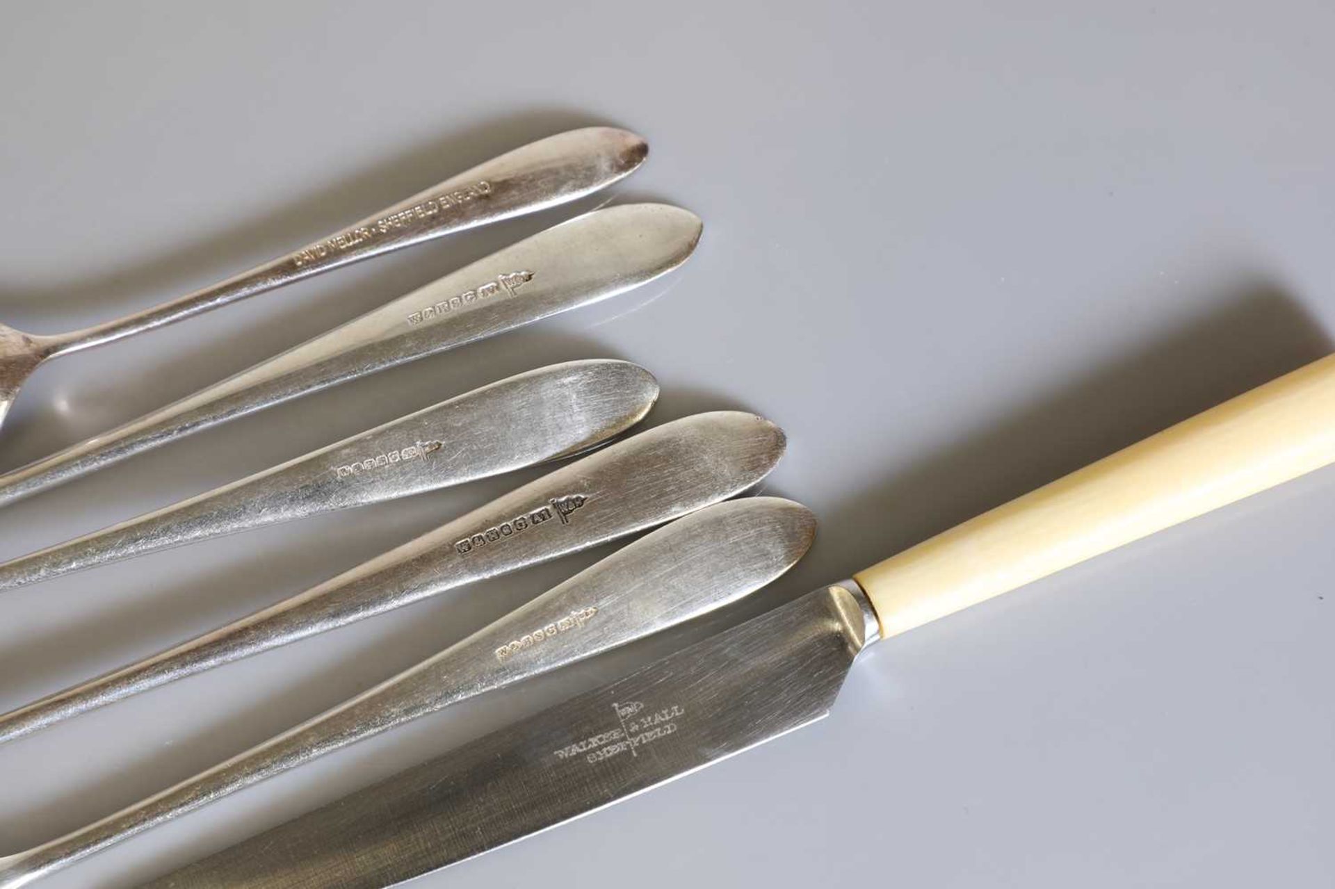 A twelve-setting canteen of silver-plated 'Pride' cutlery, - Image 2 of 5