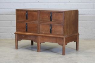 A Gordon Russell walnut 'Stow' chest of drawers,