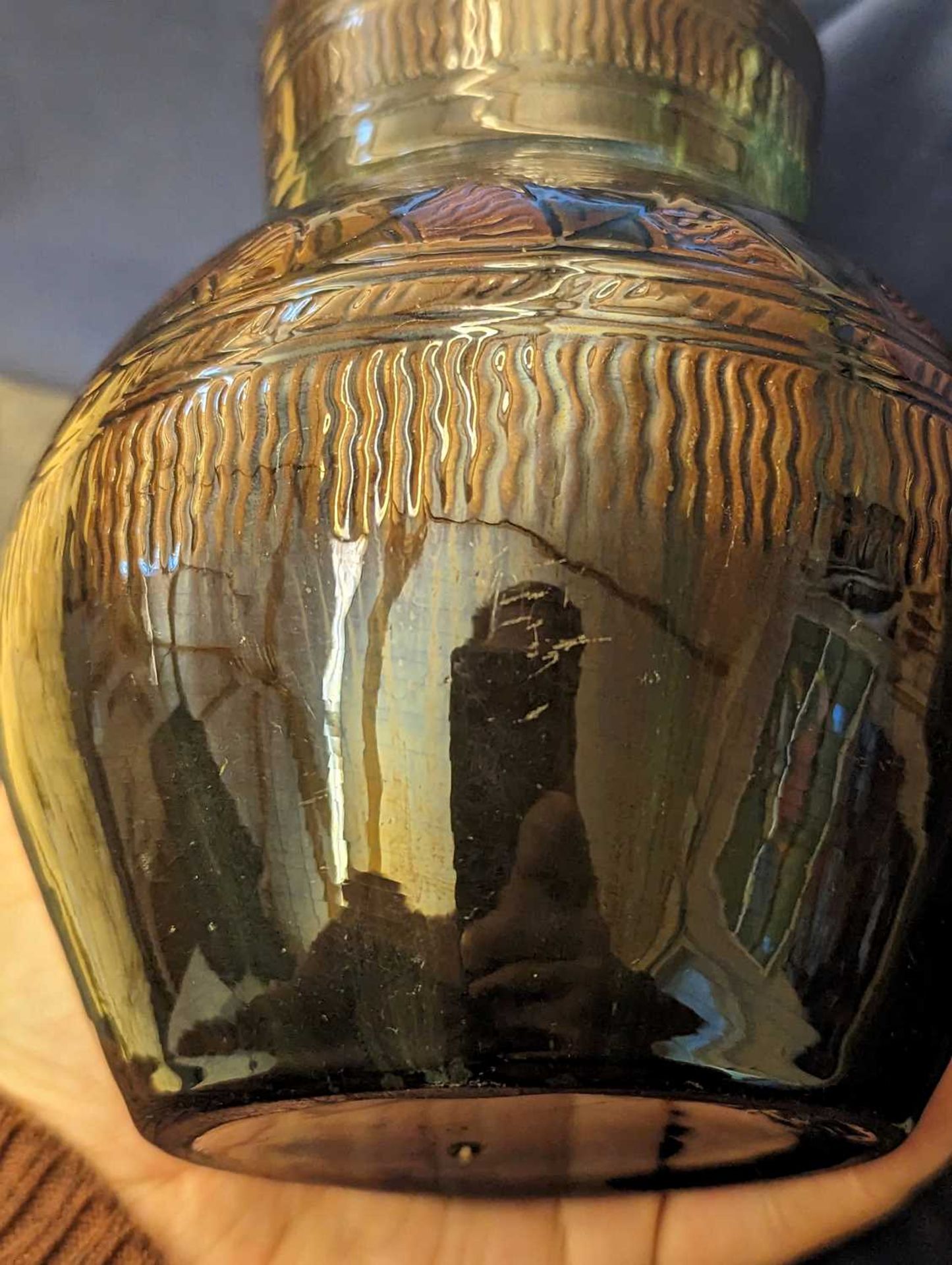 A Linthorpe pottery vase, - Bild 7 aus 9