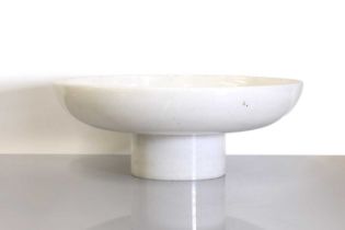 An Italian marble bowl,