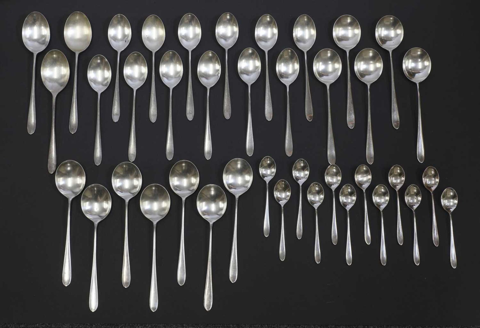 A twelve-setting canteen of silver-plated 'Pride' cutlery, - Image 4 of 5