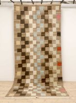 A contemporary flatweave kilim,