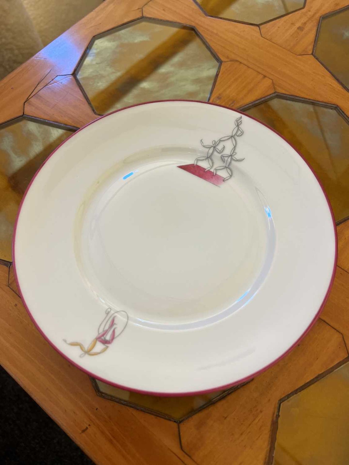 Seven Richard Ginori 'Il Circo' porcelain plates, - Image 7 of 10