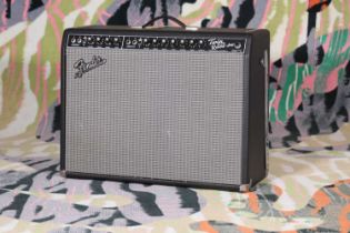 A 1992 Fender Twin Reverb guitar amplifier