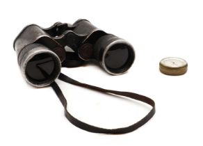 A pair of Second World War Kriegsmarine Carl Zeiss U-Boat binoculars,