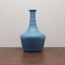 A Chinese robin's-egg glazed vase,