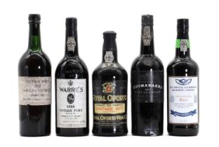 A selection of port,