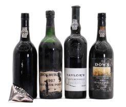 A selection of Vintage Ports,