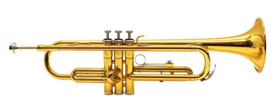 A Yamaha YTR 1335 trumpet,