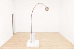 An Arco-style floor light,