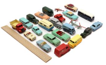 A collection of boxed Dinky Toys