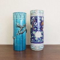 A Chinese famille rose vase,