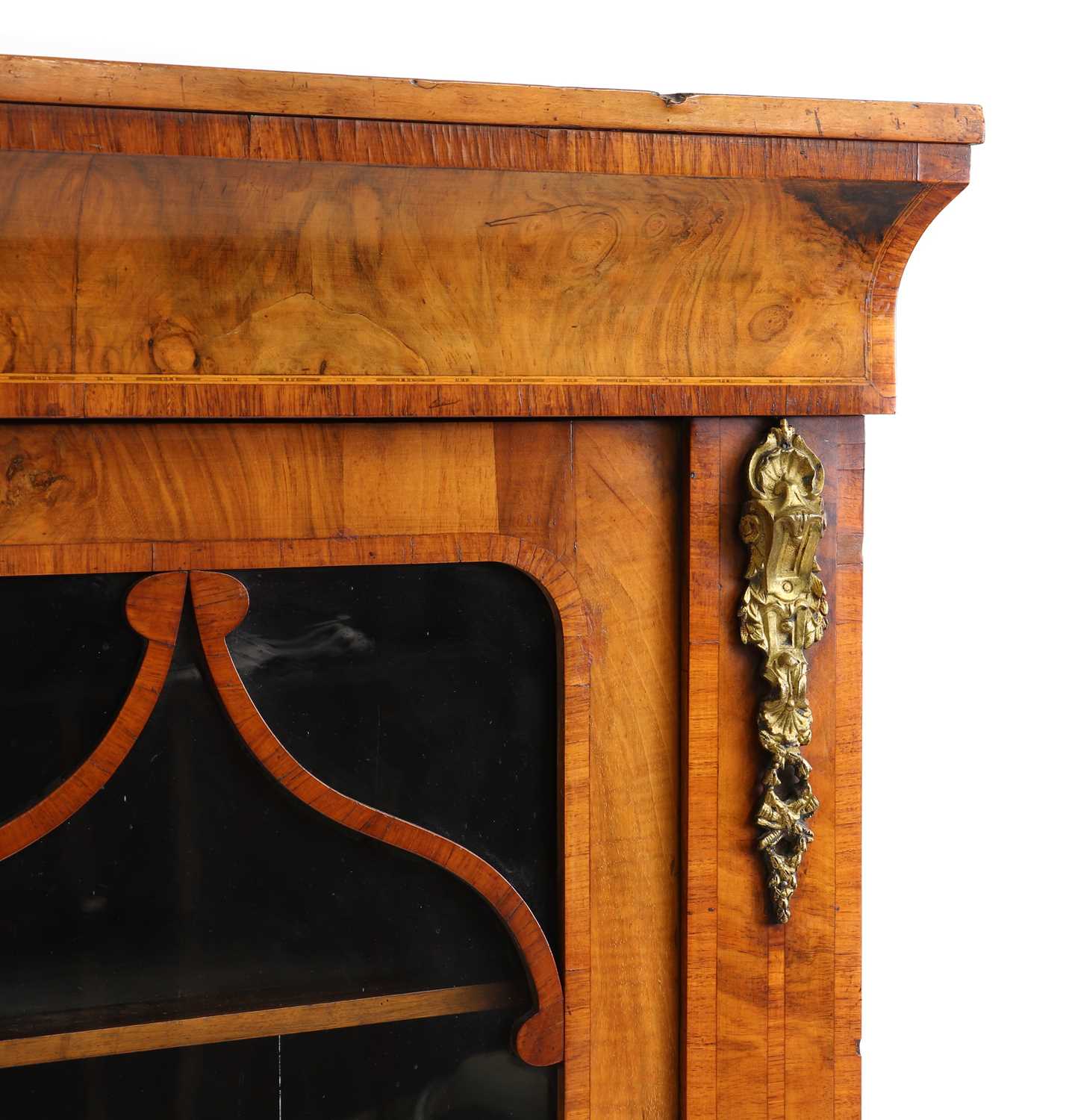 A walnut cabinet, - Image 4 of 4