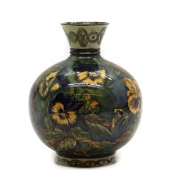 A Doulton Lambeth earthenware vase