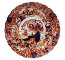 A Japanese Imari charger,