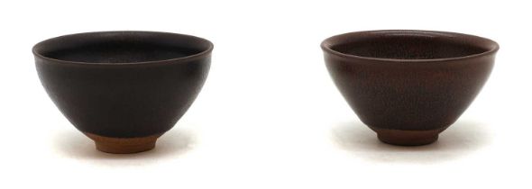 Two Chinese Jian ware tea bowls,
