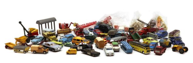 A collection of die cast toy cars
