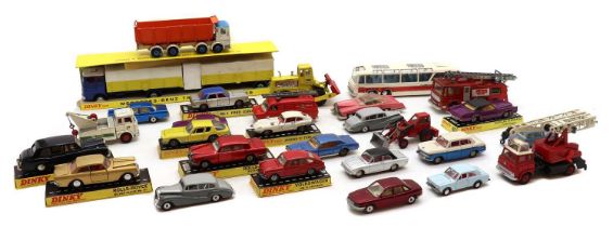 A collection of boxed Dinky Toy Cars,