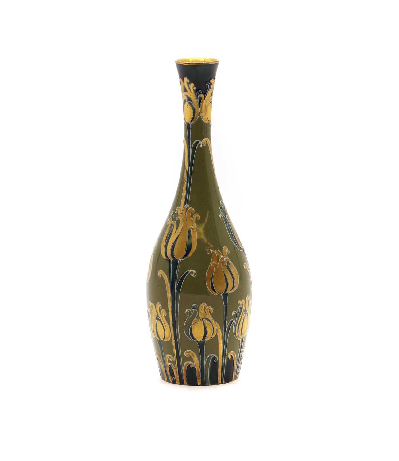 A Moorcroft McIntnyre Florian Ware vase - Image 2 of 4