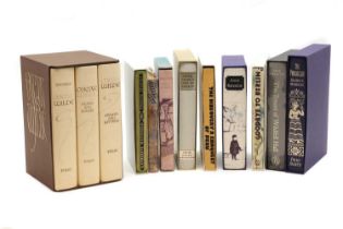 A large collection of Folio Society books,