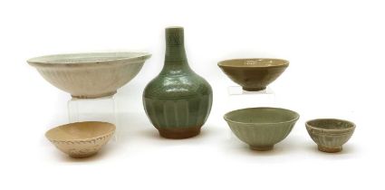 A collection of Southeast Asian ceramics,