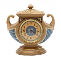 A Royal Doulton Silicon mantel clock,