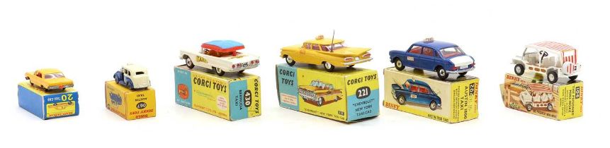 Two Corgi toys cars