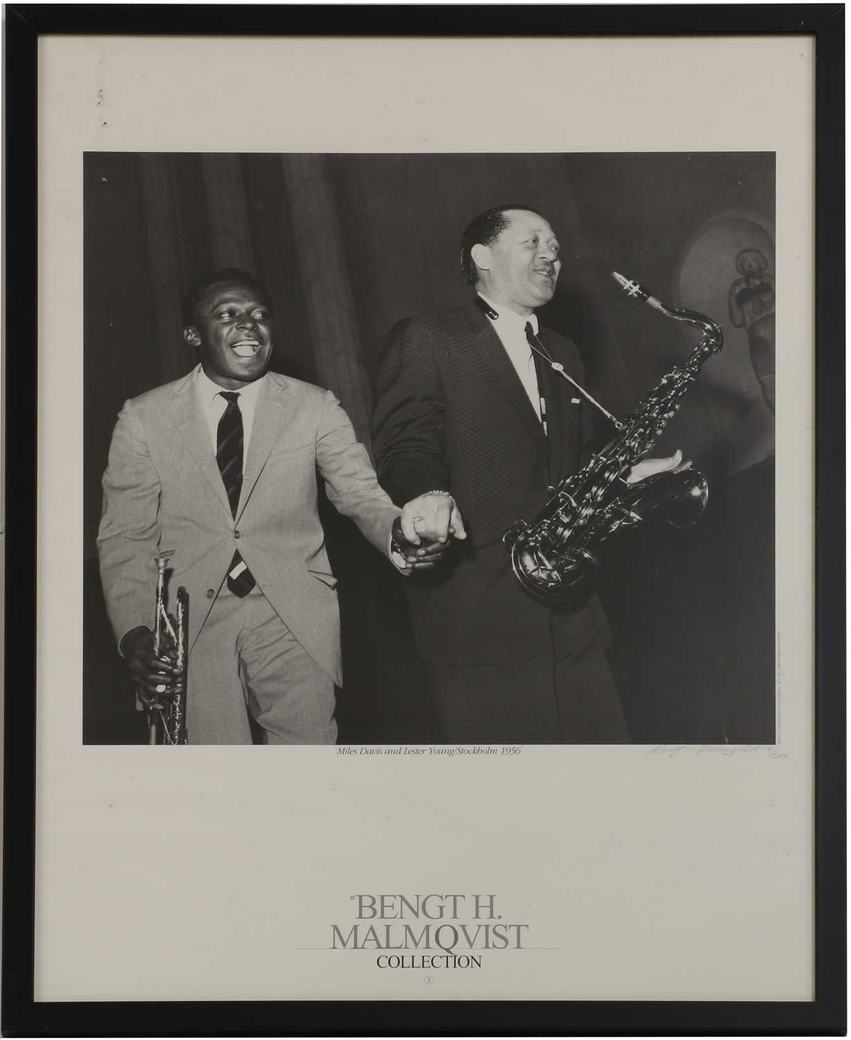 Five Bengt H Malmqvist Collection Jazz posters, - Image 3 of 10