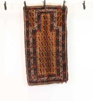 A Baluch prayer rug