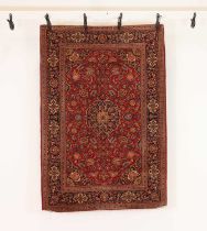 A 'Shah Abbas' design Kashan wool rug,