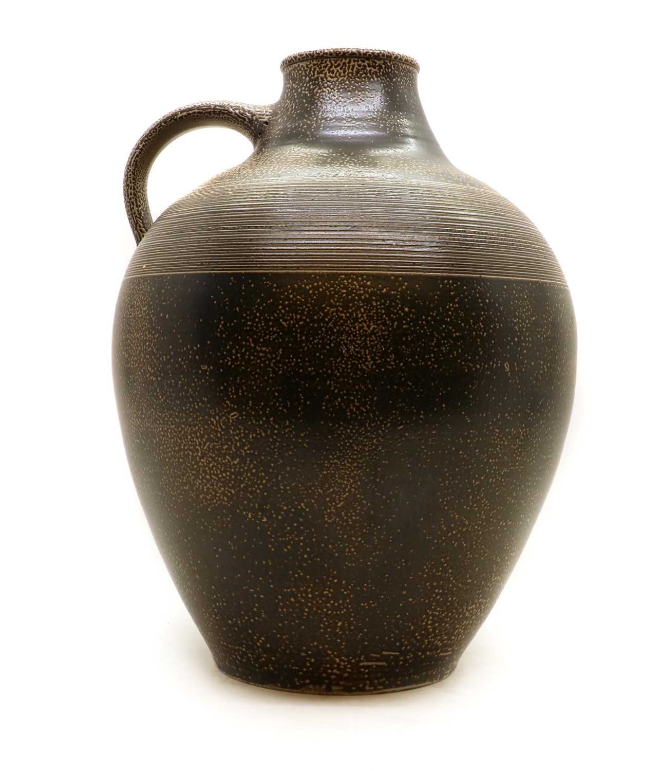 A studio pottery salt-glazed stoneware bottle, - Image 4 of 16